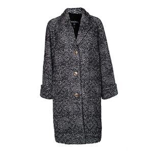 Chanel Wool tweed sequinned coat